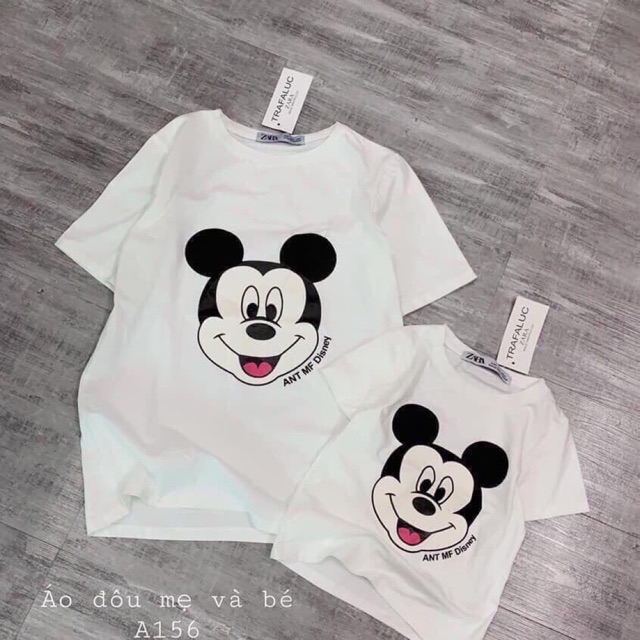 Áo Mickey mẹ và bé