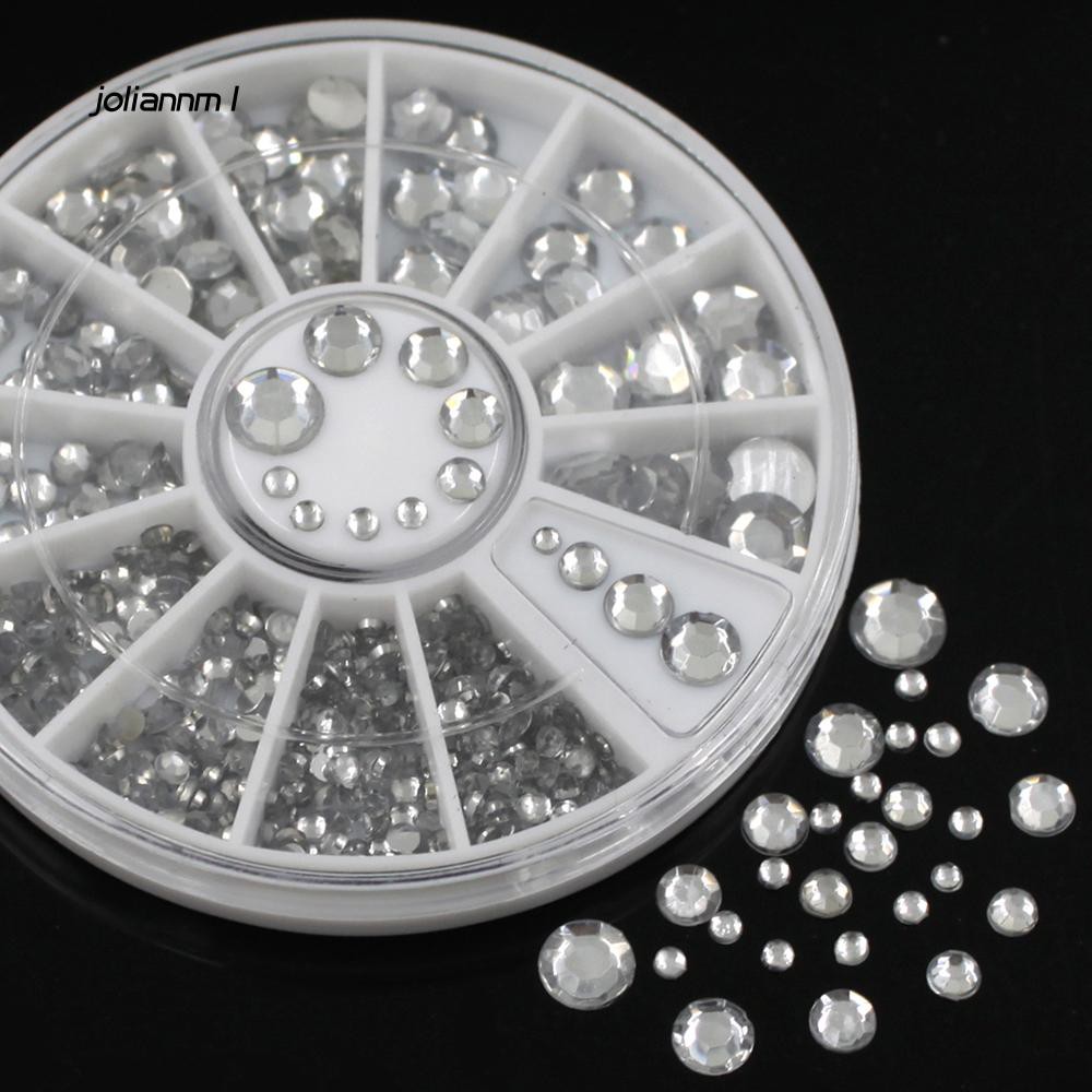 Set 300 kim cương giả 3D độc đáo chuyên dụng trang trí móng nghệ thuật