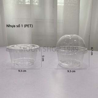 Combo 50 ly nhựa pet cao cấp 200ml kèm nắp cầu fi 93