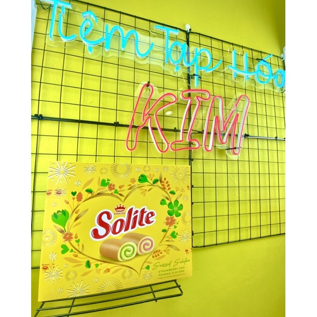 Bánh bông lan cuộn Solite hộp giấy 342g (18gói x18g)