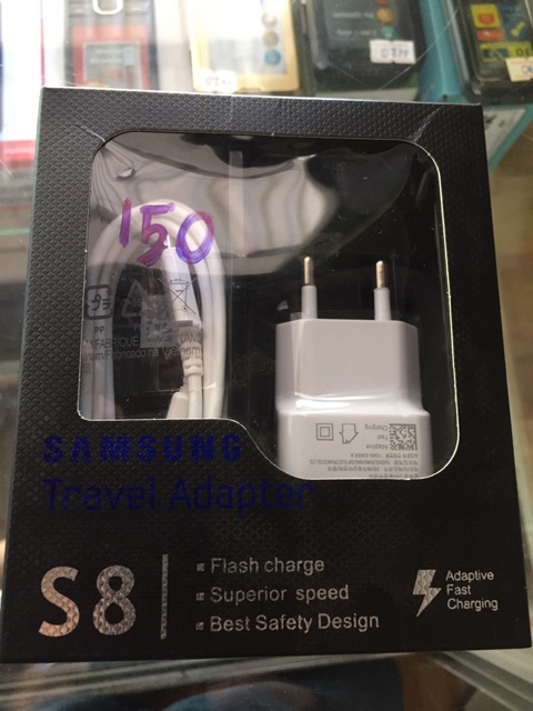 Bộ sạc nhanh samsung s8. Dùng cho nhiều máy oppo vivo...k