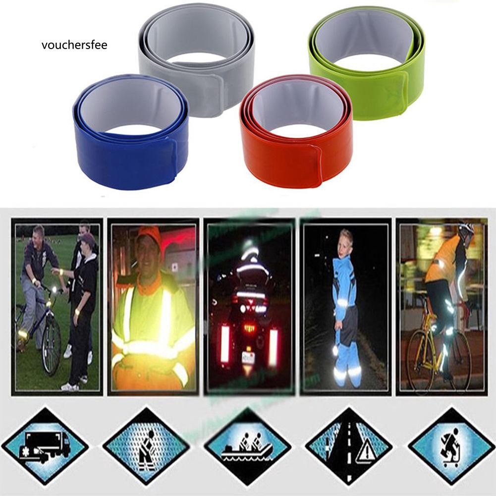 Băng Đeo Chân Phản Quang An Toàn Khi Đạp Xe Vào Ban Đêm