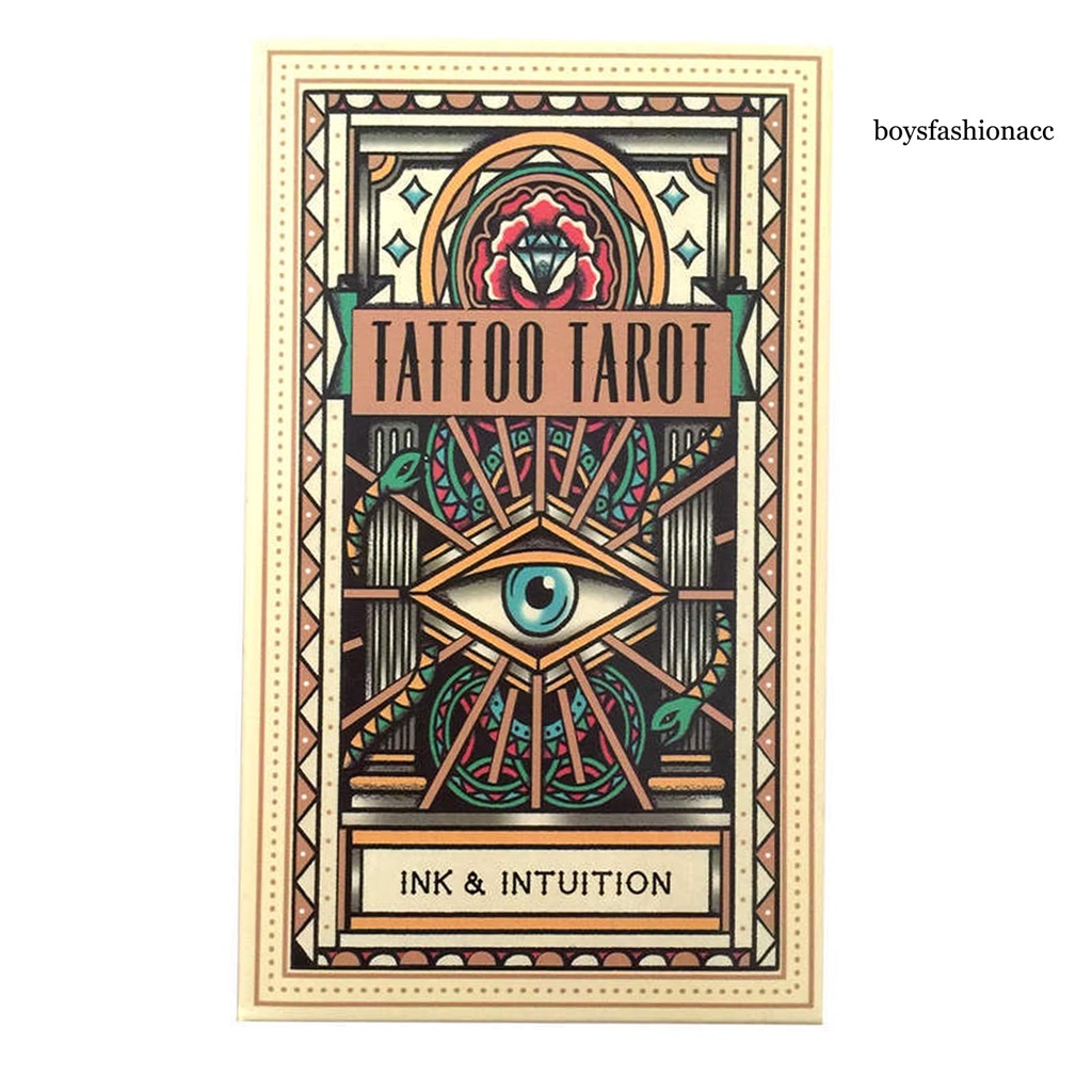 1 Bộ Thẻ Bài Tarot Bbc Nhiều Màu Lâu Trôi Nhỏ Gọn | BigBuy360 - bigbuy360.vn