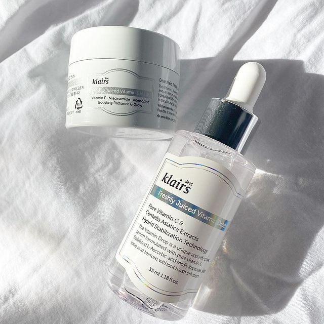 BỘ ĐÔI (có tách lẻ) DƯỠNG TRẮNG Klairs Vitamin Duo Trial Kit