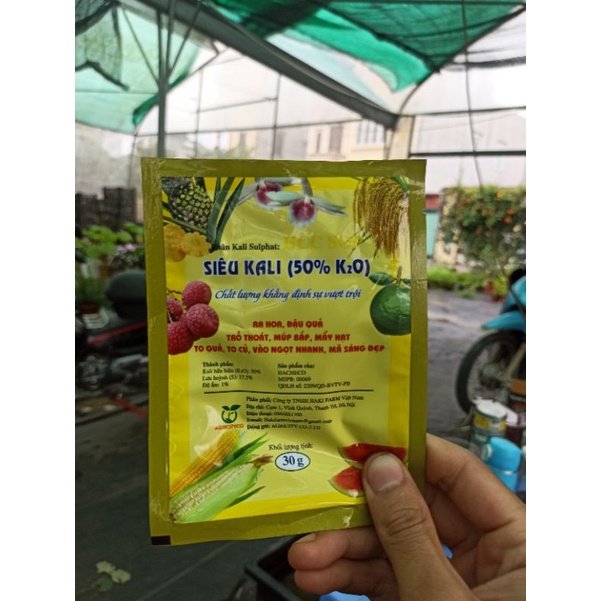 phân bón siêu kali