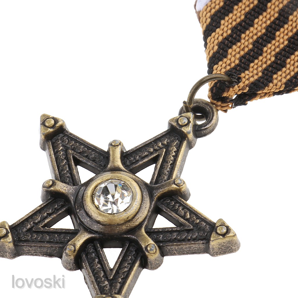 Ghim Cài Áo Đính Đá Hình Ngôi Sao Vintage Thời Trang Cho Nam