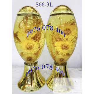 [ CHÍNH HÃNG ] Bình Ngâm Rượu Hàn Quốc 3 Lít , Bình Thuỷ Tinh Yongcheon, BHQ-S66