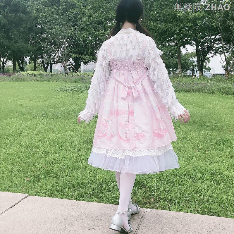 Đầm lolita màu trắng thiết kế xinh xắn thời trang | BigBuy360 - bigbuy360.vn