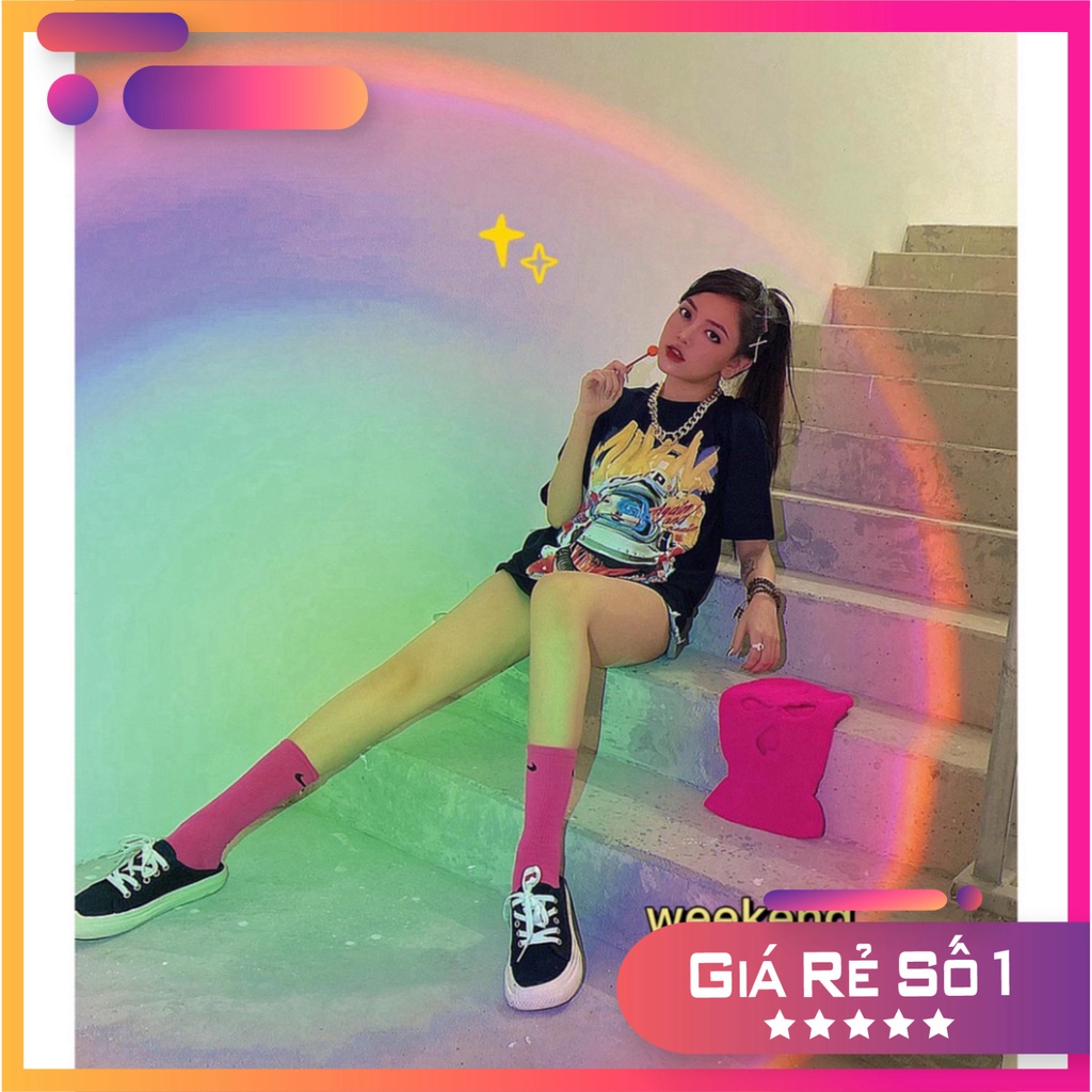 Q1Q3 / Áo Thum Mikenco Phi hành gia Astro Venus siêu chất, Áo Phông Unisex Nam Nữ ! Rẻ Nhất Shopeee