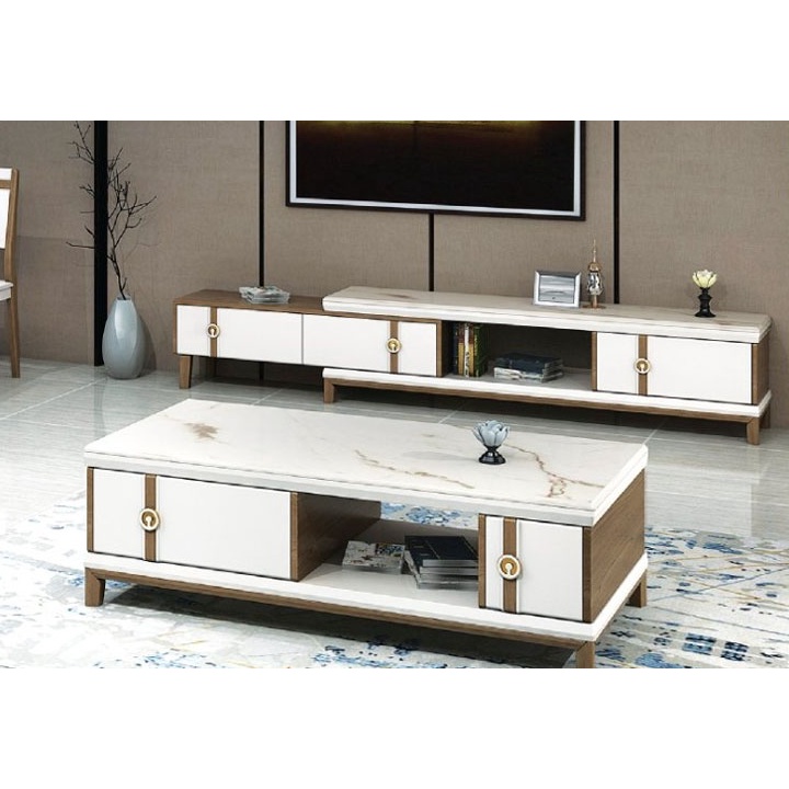 Tủ Tivi Mặt Đá Nhập Khẩu HHP-TV18B-28 Cao Cấp