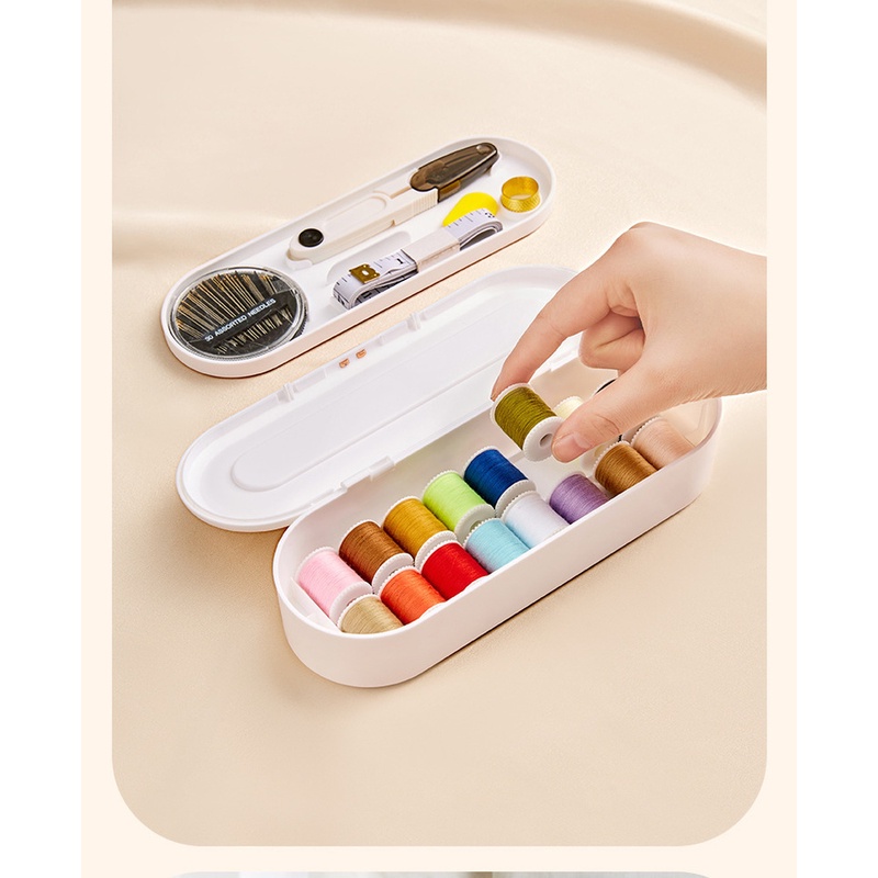 Hộp Dụng Cụ May Vá Đa Năng Tiện Dụng Thiết Kế Sang Trọng