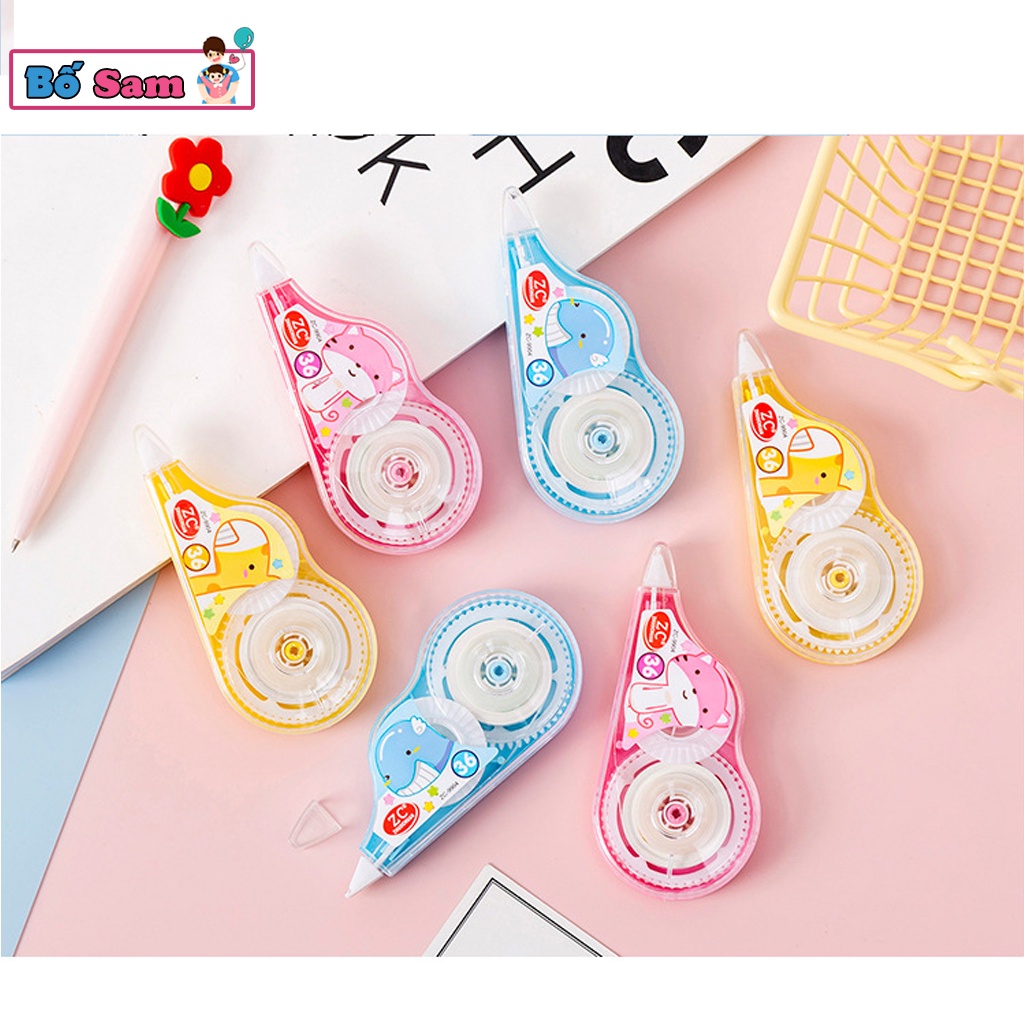 Bút xóa kéo hình dây đai dễ thương nhỏ gọn cho học sinh Shop Bố Sam