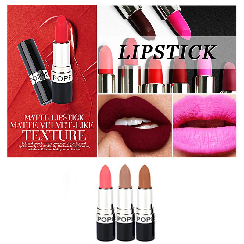 [Hàng mới về] Bộ mỹ phẩm dùng trang điểm PopFeel kèm túi đựng | BigBuy360 - bigbuy360.vn