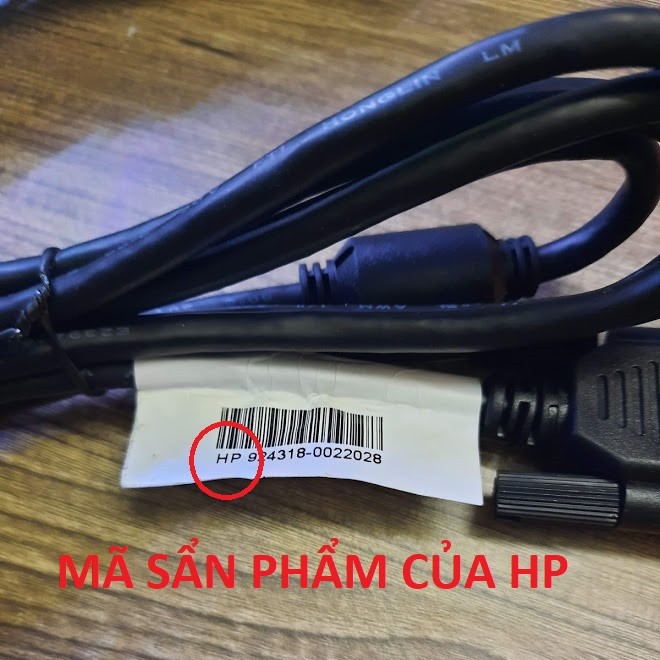 Cáp VGA zin đen theo màn hình HP - DELL chống nhiễu tốt MỚI 100% | BigBuy360 - bigbuy360.vn