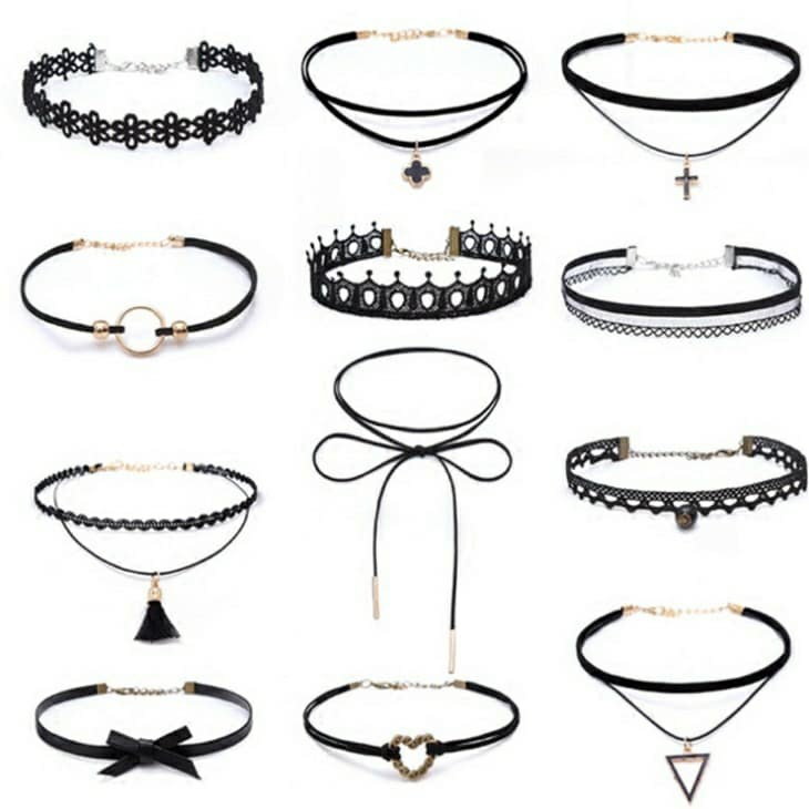 Combo 12 vòng choker phong cách HÀN