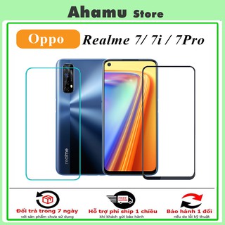 Kính Cường Lực  Realme 7 Realme 7i Realme 7Pro Full Màn Hình Và Trong Suốt [FM]