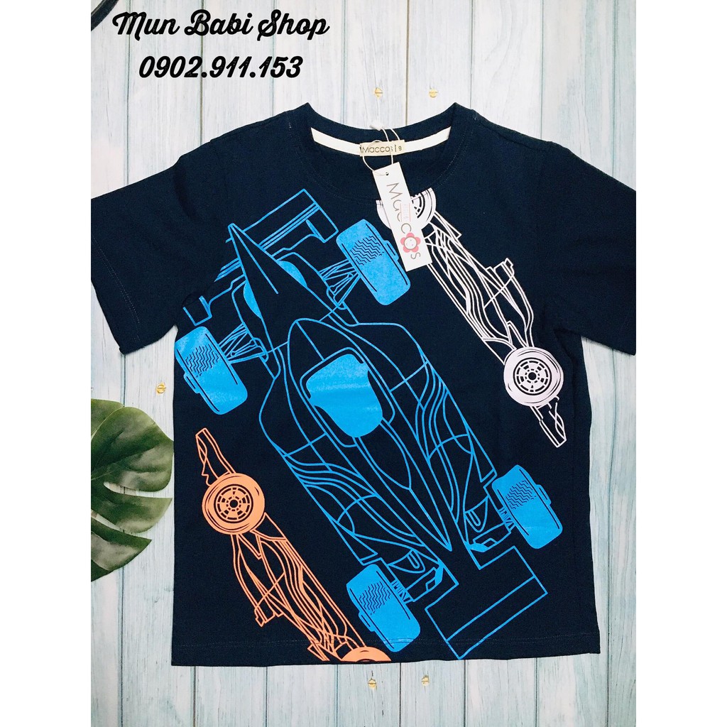 Áo thun Macos bé trai size 8-9 (20 - 30 kg)