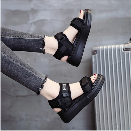 Dép Quai Hậu Nữ ★FREESHIP★ Sandal Đi Học Đế 5cm Phong Cách Ulzzang Hót Trend Năm 2021 - B103