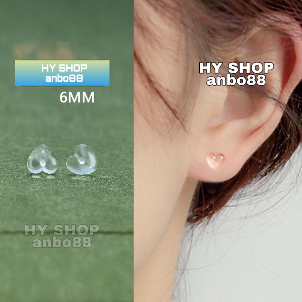 Khuyên tai nhựa sinh học thanh xỏ mỏng giúp lỗ xỏ nhanh lành Unisex nam nữ