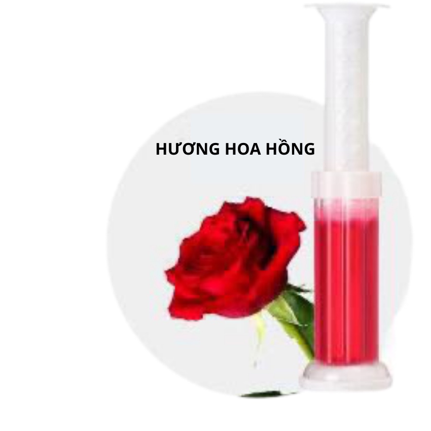 Gel Khử Mùi Bồn Cầu Sáp Thơm Khử Mùi  Làm Thơm Bồn Cầu Lavabo Hình Bông Hoa 7 Mùi Hương