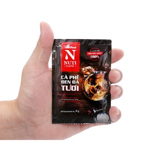 Cà phê đen đá tươi NUTICAFE 140g