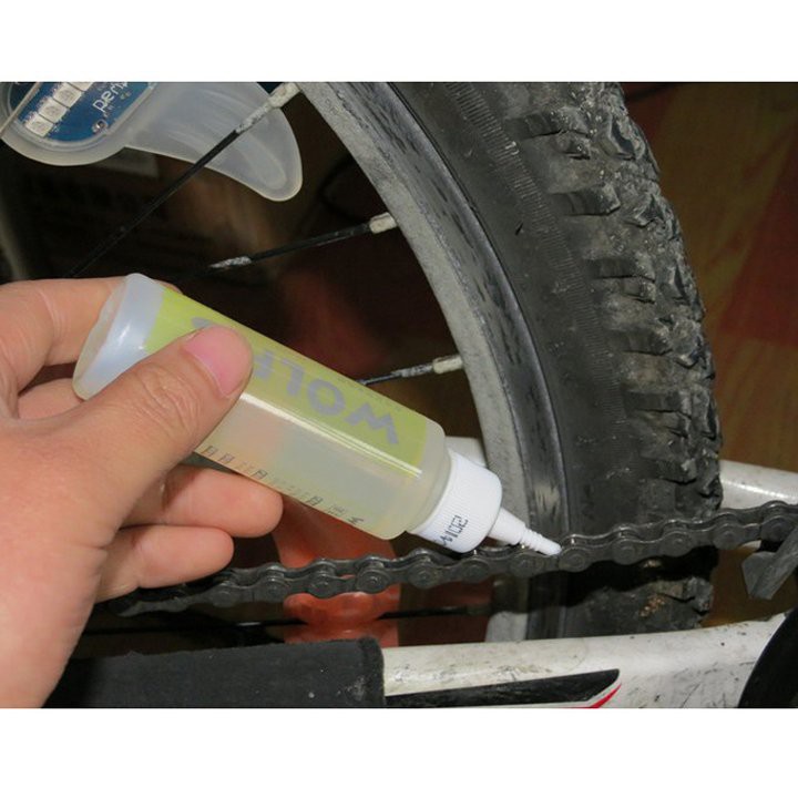 Dầu tra sên xích líp xe đạp Wolf's 50ml chính hãng