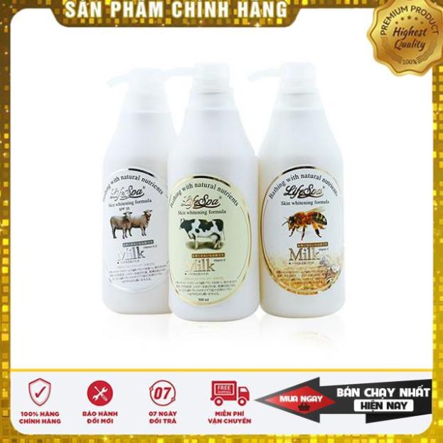 Sữa tắm Life Spa Milk thái lan 500ml