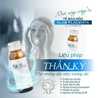 Nước uống tế bào gốc Xlab Placenta (hộp 10 chai x 50ml)