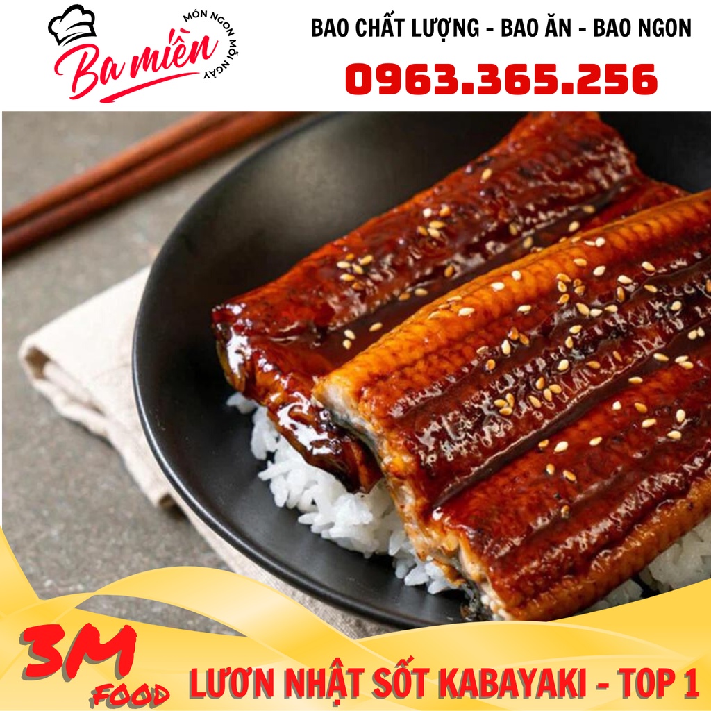Lươn Nhật sốt Kabayaki - 200gr  3M FOOD DS