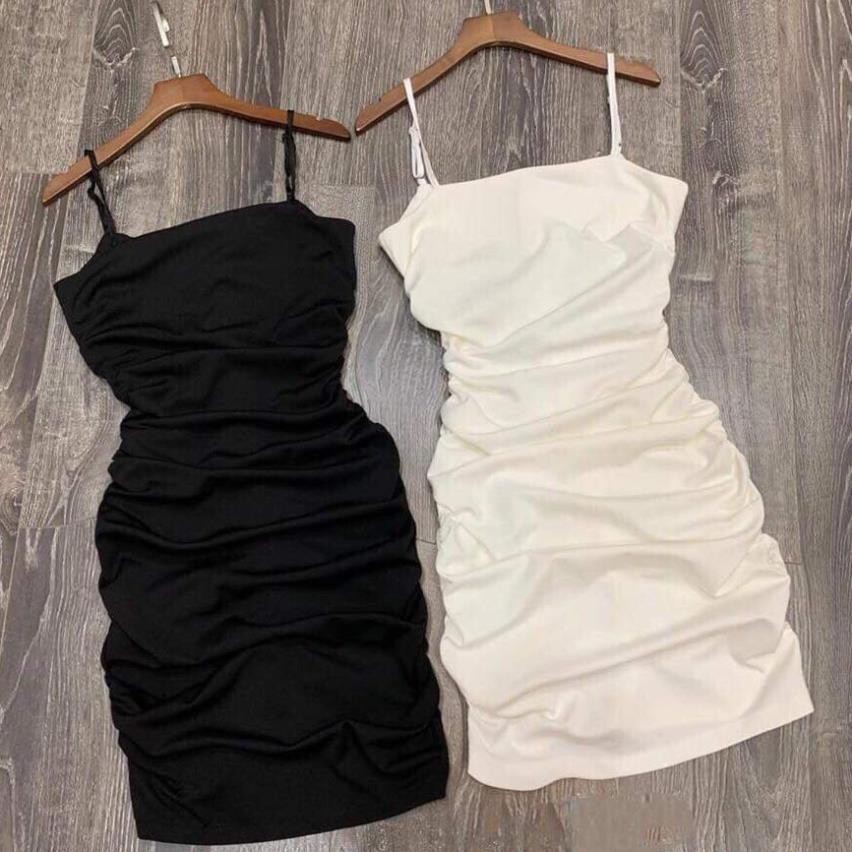 Váy ôm body hai dây sợi bún bóp eo sexy 3 màu. H.ANNN. Đầm body ulzzang nữ siêu xinh sexy | BigBuy360 - bigbuy360.vn