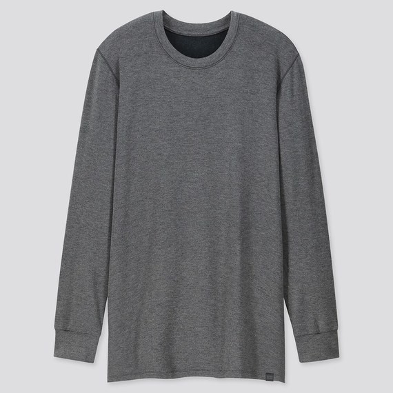 Áo giữ nhiệt heattech extra warm nam cổ tròn UNIQLO