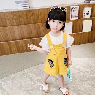 Set áo yếm cho bé gái