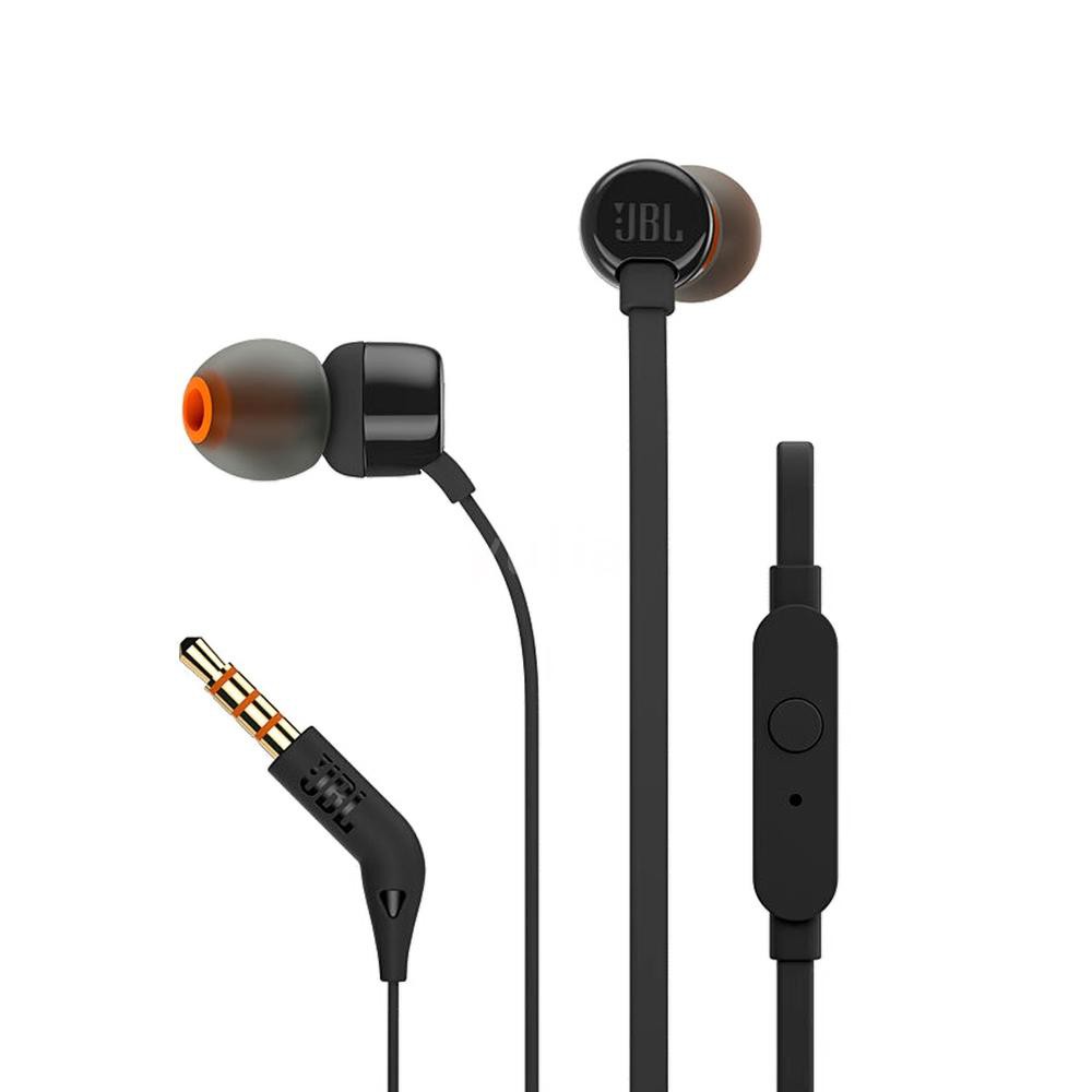 Tai Nghe Nhét Tai Yula Jbl T110 Jack 3.5mm Có Micro Âm Thanh Stereo Sống Động