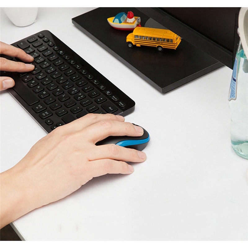 Chuột Không Dây 1000DPI 2.4GHz M185 Cho PC