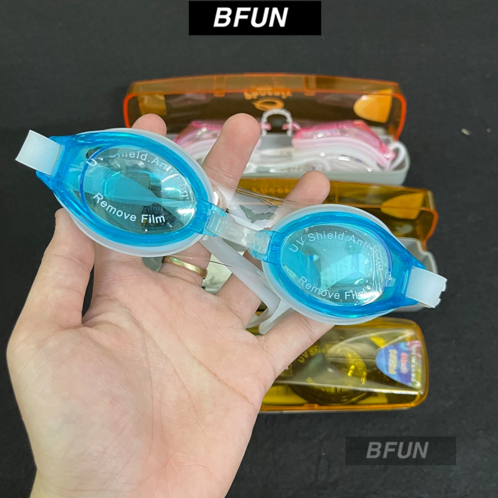 Mắt Kính Bơi Trẻ Em CHÍNH HÃNG 100% SILICON Hàn Quốc - Kính Bơi Trẻ Em Dành Cho Bé Trai Và Gái, Kính Bơi Cho Bé Bfun