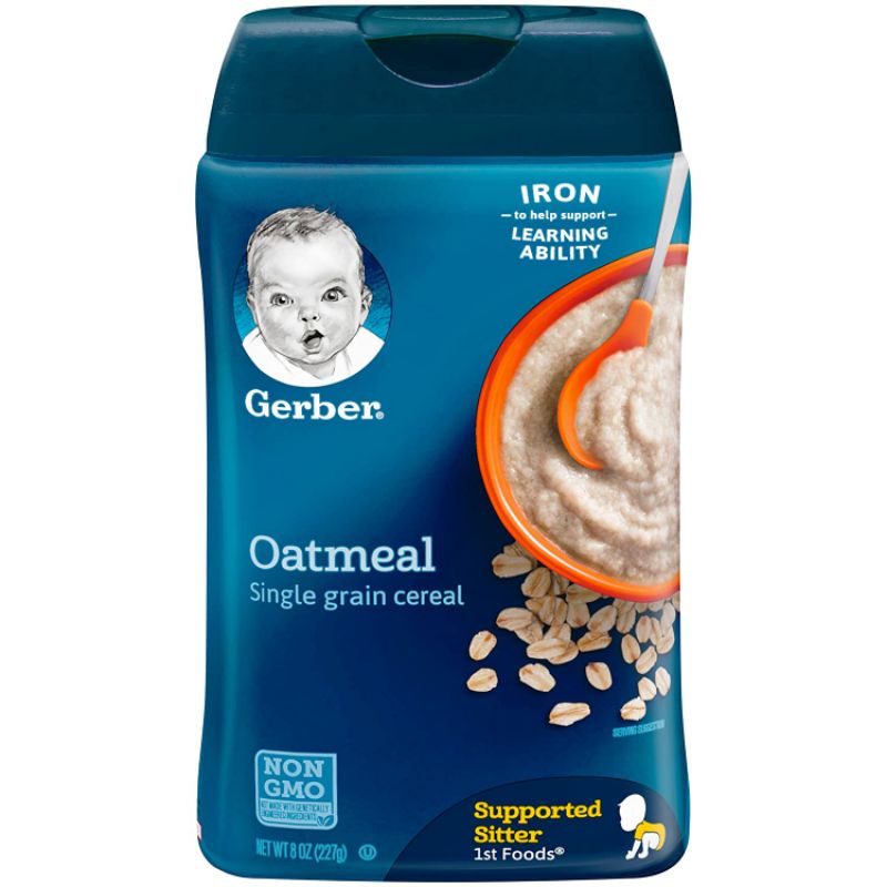 Bột ăn dặm rau củ trái cây Gerber Baby Cereal Probiotic