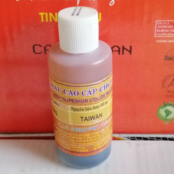 Tinh màu PU tạo màu Sơn giả gỗ - 100g - 1 chai