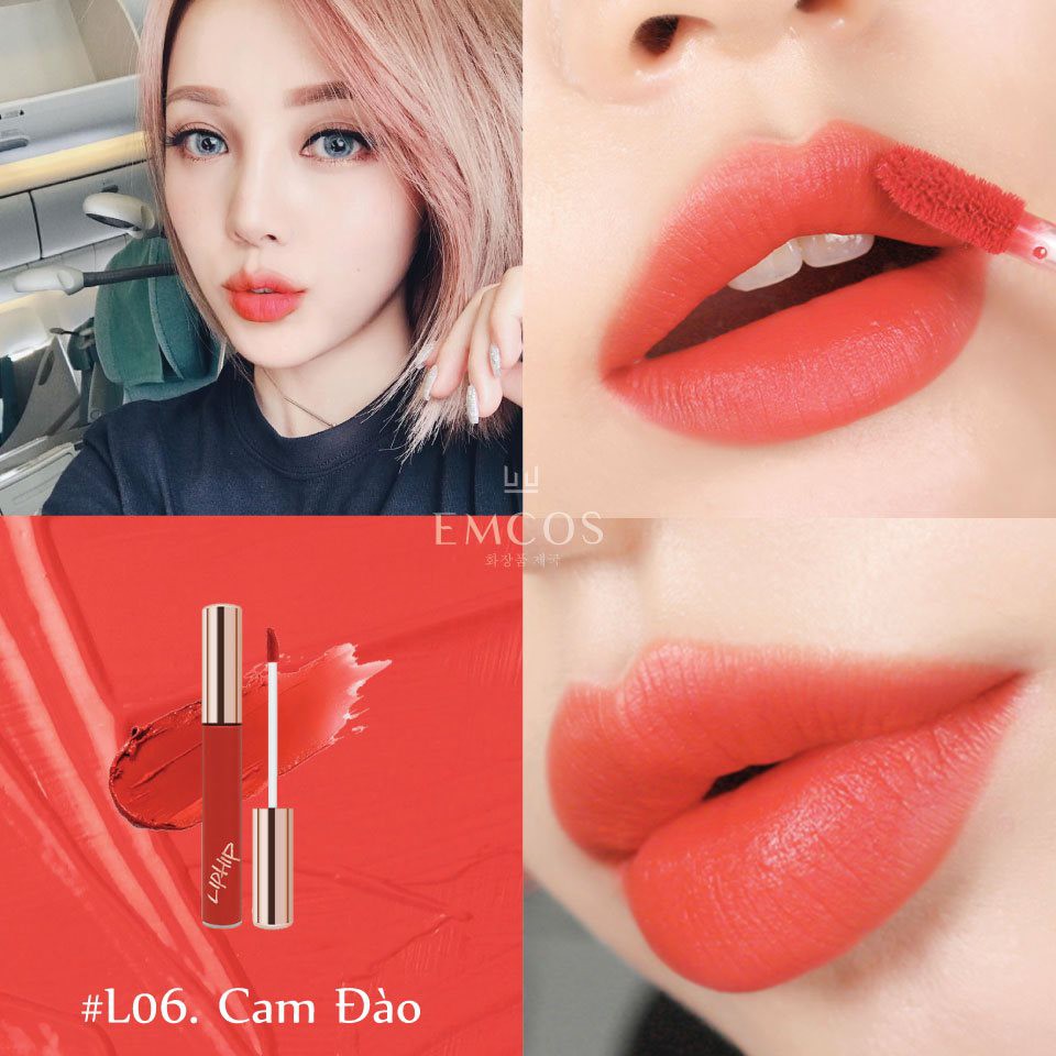 Son Môi tint, Lipstick Liphip Longlasting Lip Matte Son Hàn Quốc, Cực Xinh Đẹp | BigBuy360 - bigbuy360.vn