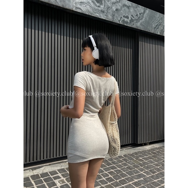 [HÌNH THẬT] Áo cài nút + chân váy ôm quyến rũ, sexy và cực trendy  S05