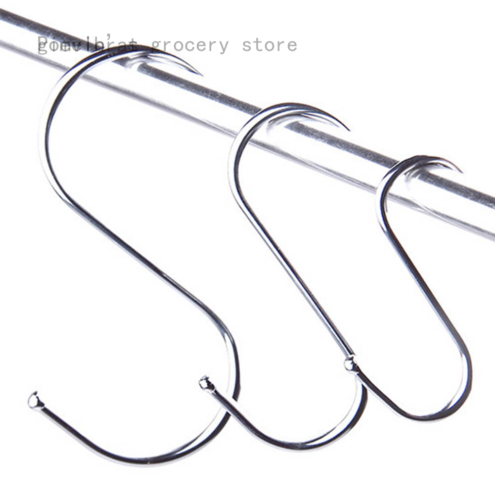 1 Móc Treo Đồ Hình Chữ S Bằng Thép Không Gỉ Đa Năng