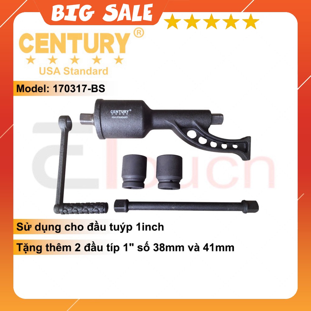 Bộ Tăng Lực Mở Bánh Xe Tải 1 Inch Century - 170317-BS