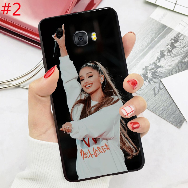 Ốp Điện Thoại Hình Ariana Grande Cho Samsung J4 J6 Plus J8 2018 A2 J4 Core J7 Duo Note 20 Ultra