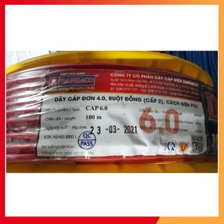DÂY ĐƠN DAPHACO 3.0/4.0/6.0 ( CUỘN 100M)
