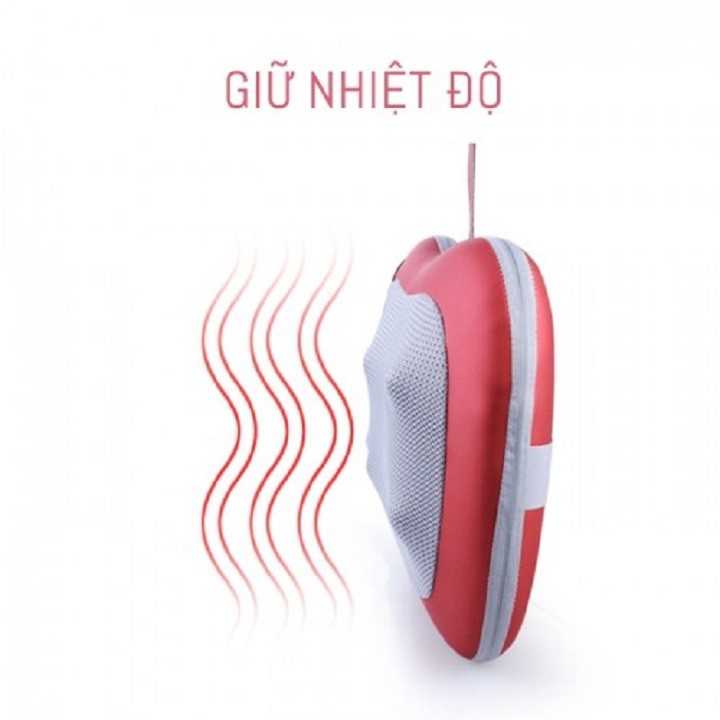 [GIÁ SỐC] Gối Massage Hồng Ngoại Ôtô Puli PL-811