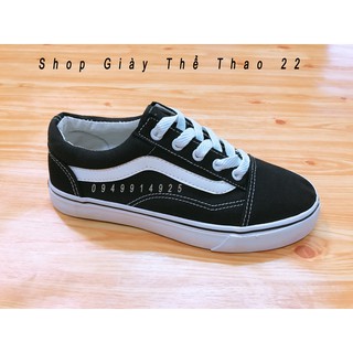 GIÀY THỂ THAO OLD SKOOL ĐEN VÀ ĐỎ