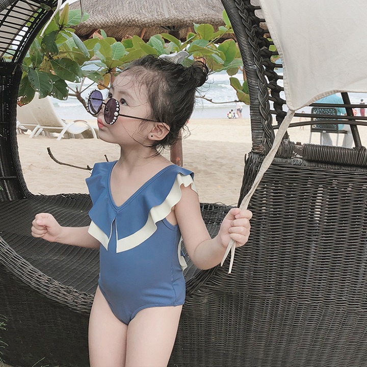 Đồ Bơi Bé Gái, Bikini Bé gái Hở Lưng Đan Chéo Cho Bé Gái Từ 9-28Kg