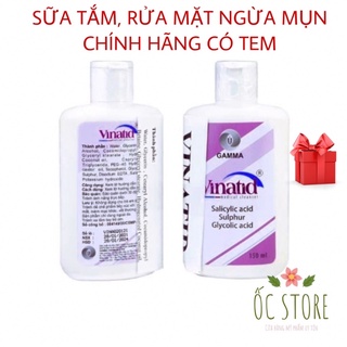 Sữa Tắm Vinatid Ngừa Mụn 150ml