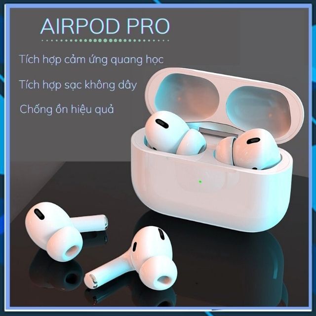 AirPods Pro, Tai Nghe Bluetooth Không Dây Airpods Pro Xuyên Âm , Chống Ồn , Cảm Ửng Lực,Bass Chuẩn Airpods Hutabi