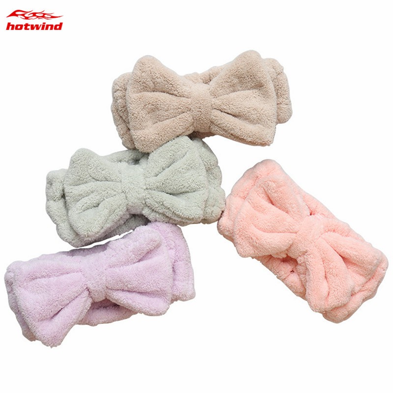 Băng đô bông vải thắt nơ xinh xắn cho nữ