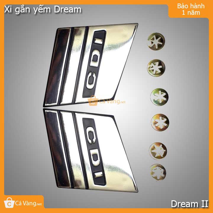 Logo CDI gắn yếm Dream II Thái - loại đẹp như zin, giá rẻ